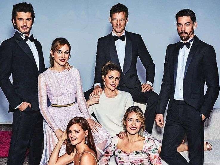 Noche de estrellas con los rostros más conocidos de las series españolas
