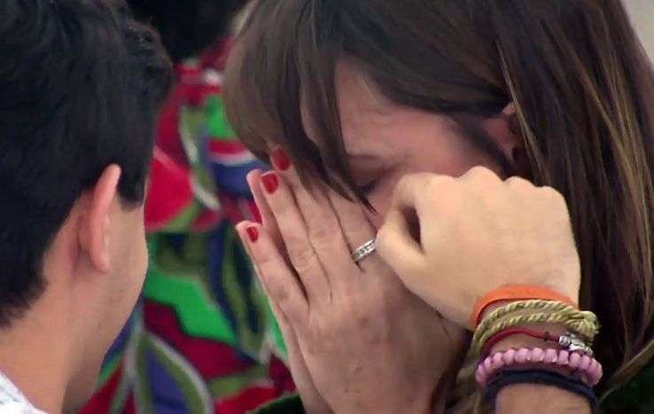 Noemí Galera rompe a llorar tras llamar «niñato» a Alfred