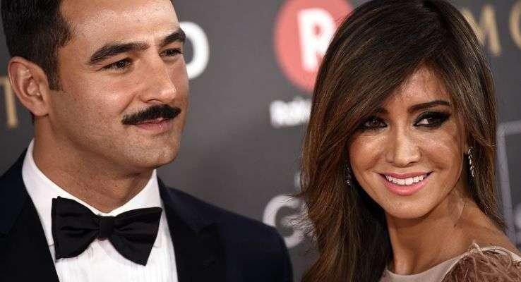 Antonio Velázquez posa por primera vez con su novia en los Premios Goya 2018