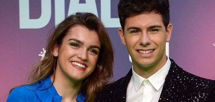 Amaia y Alfred deslumbran en la alfombra verde los Premios Cadenal Dial 2018