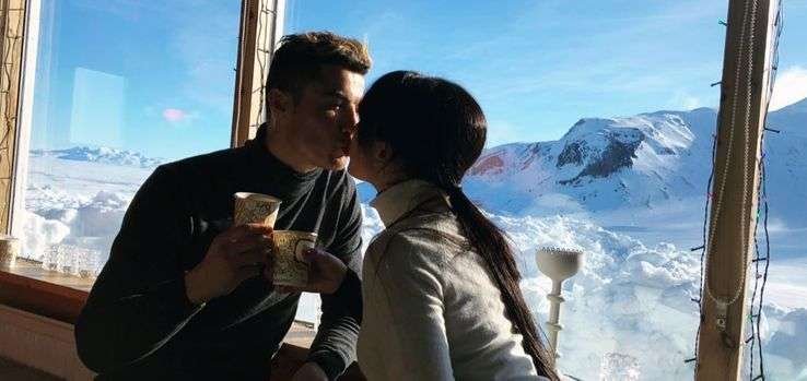 Cristiano Ronaldo y Georgina Rodríguez, escapada romántica en la nieve