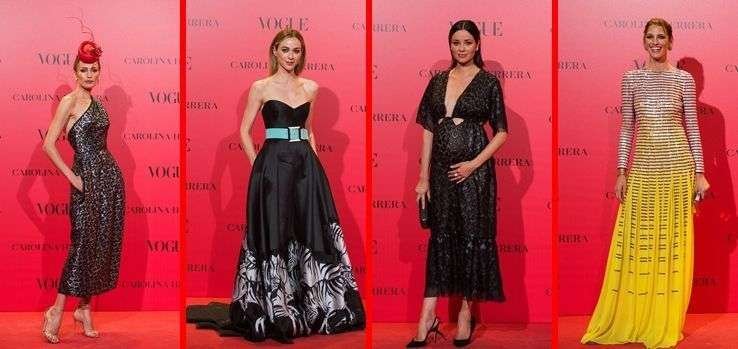 Las mejor vestidas de la fiesta del 30 aniversario de Vogue España