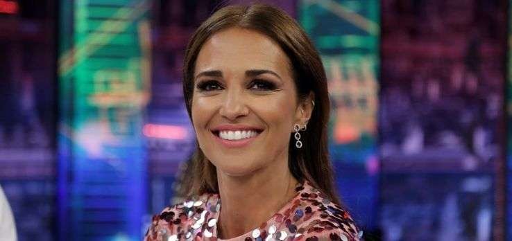 Fotogalería: Paula Echevarría luce el perfecto vestido de fiesta en ‘El Hormiguero’