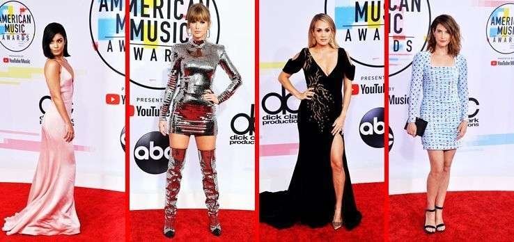 Las mejor vestidas de la alfombra roja de los Premios AMA’s 2018