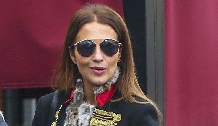 Paula Echevarría cambia de look y estrena flequillo