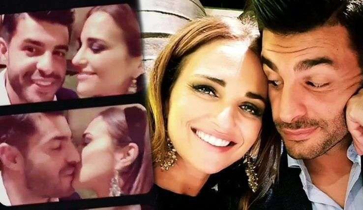 Paula Echevarría y Miguel Torres se comen a besos
