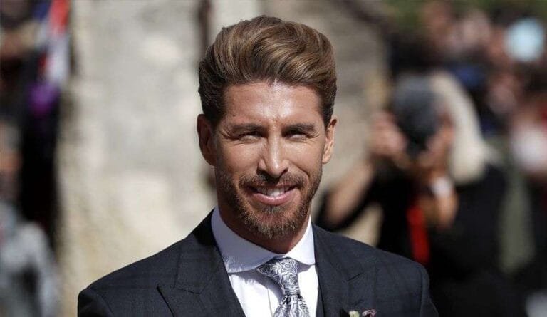 El elegante traje de Sergio Ramos en su boda con Pilar Rubio