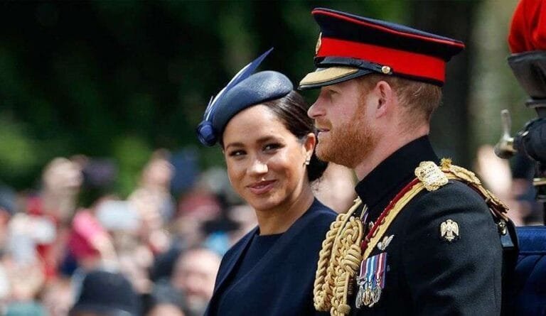 Meghan Markle reaparece públicamente tras dar a luz en 'Trooping the colour'