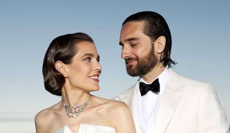 Carlota Casiraghi, espectacular con segundo look nupcial