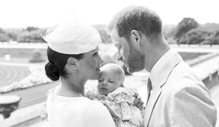 Primeras imágenes del bautizo de Archie, el hijo de Meghan Markle y el príncipe Harry