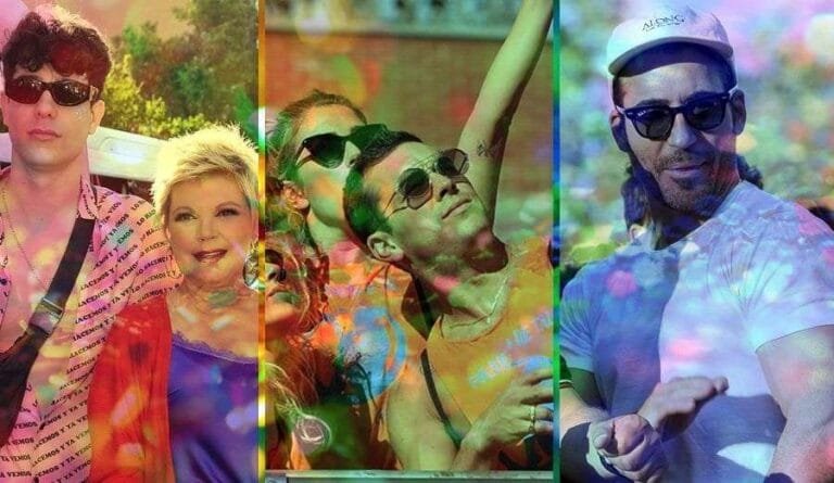 Los famosos lo dan todo en las fiestas del Orgullo Gay
