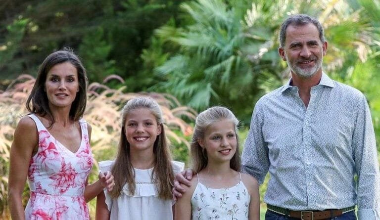 El tradicional posado de la Familia Real en Palma de Mallorca