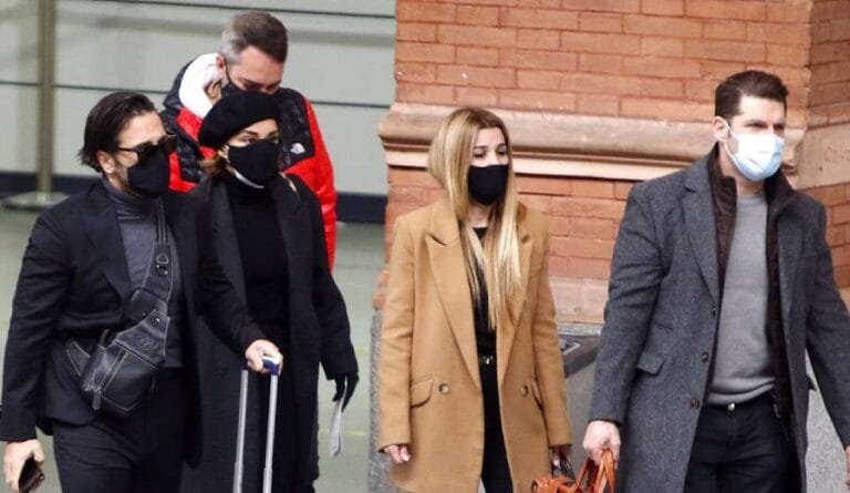 Chenoa, David Bustamante, Natalia y Manu Tenorio viajan a Barcelona para dar su último adiós a Álex Casademunt