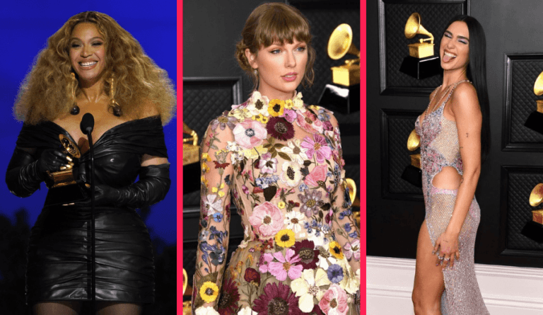 Las mejor vestidas de la alfombra roja de los Premios Grammy 2021