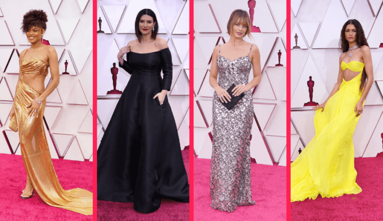 Las mejor vestidas de la alfombra roja de los Premios Oscar 2021