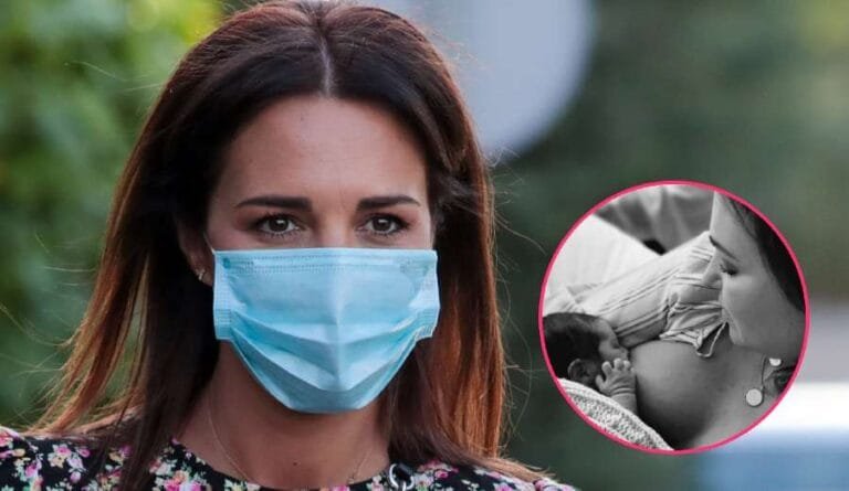 La tierna imagen de Paula Echevarría dando el pecho a su hijo