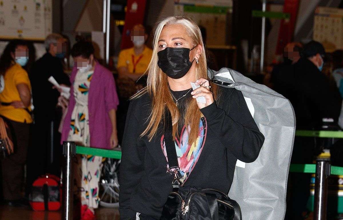 Belén Esteban viaja a La Graciosa para la boda de Anabel Pantoja