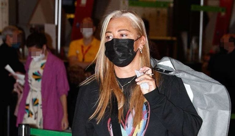 Belén Esteban viaja a La Graciosa para la boda de Anabel Pantoja
