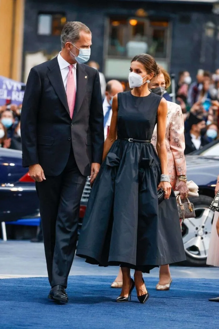 Letizia, brilla en la alfombra azul de los Premios Princesa 2021