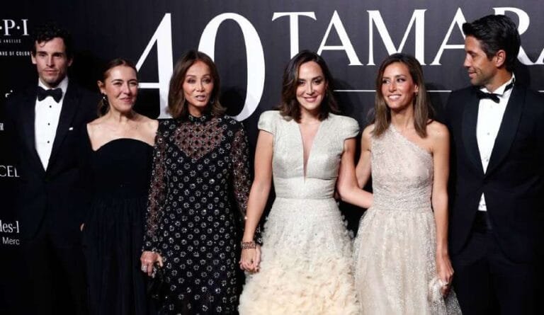 La alfombra roja con más glamour en la fiesta del 40 cumpleaños de Tamara Falcó