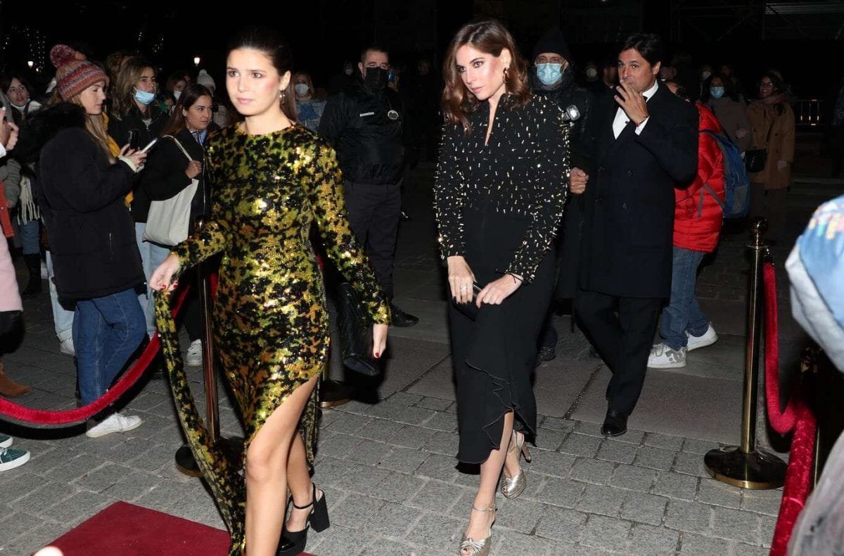 Alfombra roja de la fiesta de Navidad de Moet