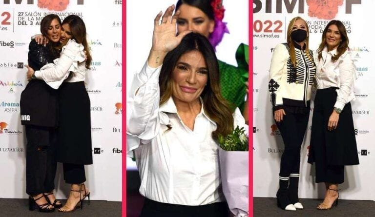 Anabel Pantoja, Belén Esteban, Olga Moreno e Irene Rosales apoyan a Raquel Bollo en su estreno como diseñadora