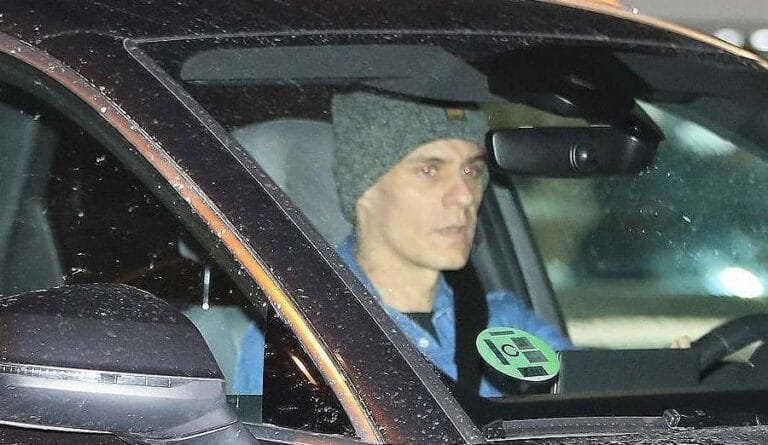 Primeras imágenes de Christian Gálvez saliendo de casa de Patricia Pardo