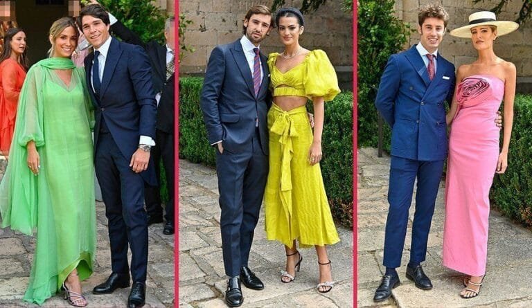 Todos los looks de los invitados de la boda de Lucía Pombo y Álvaro López Huerta