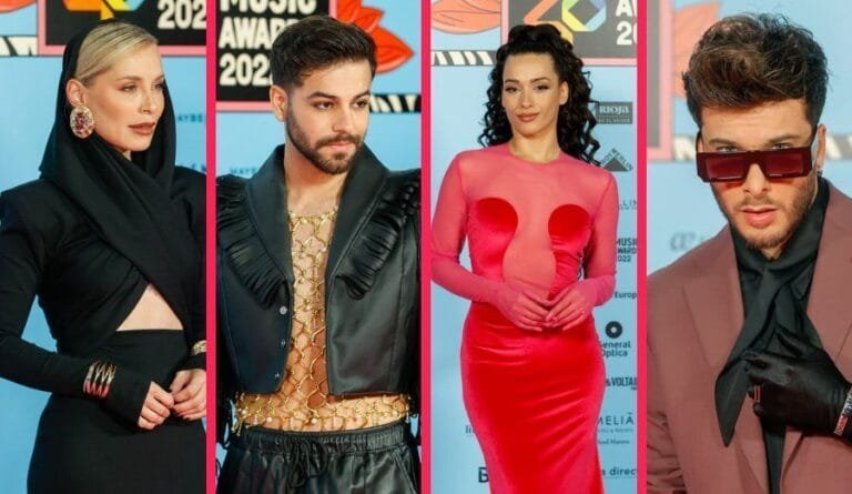 Todas las fotos de la alfombra roja de LOS40 Music Awards 2022