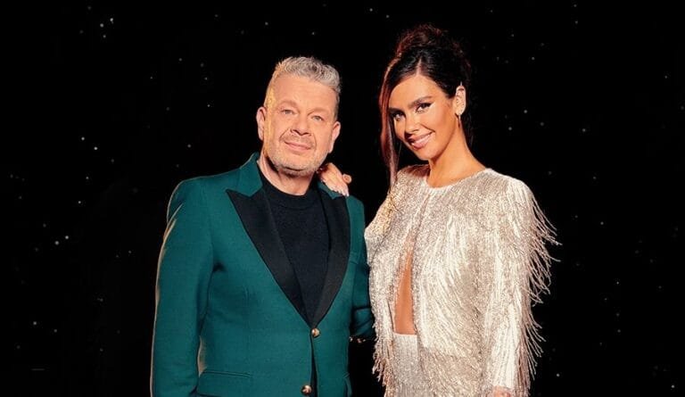 Así son las fotos de Cristina Pedroche y Alberto Chicote para las Campanadas 2022-2023 en Antena 3