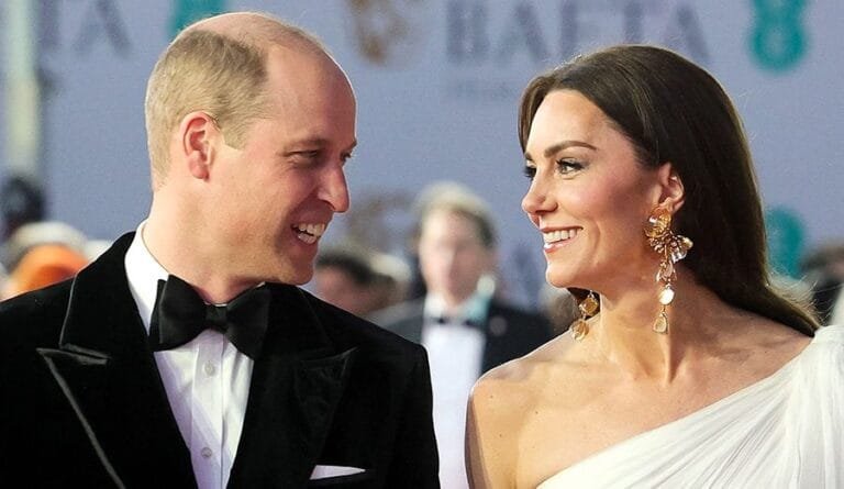 Kate Middleton y el Príncipe Guillermo zanjan los rumores de crisis derrochando complicidad en los BAFTA