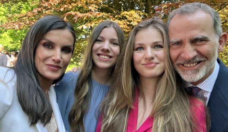 Las fotos más personales de la graduación de la princesa Leonor