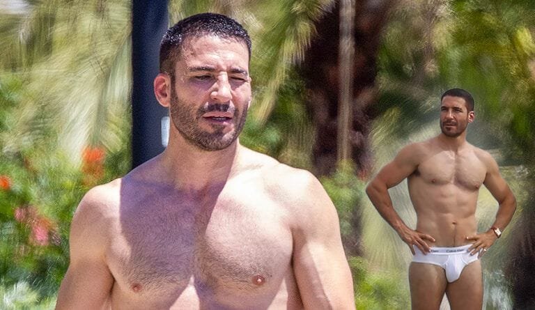 Las fotos más sexys de Miguel Ángel Silvestre presumiendo de abdominales en Ibiza