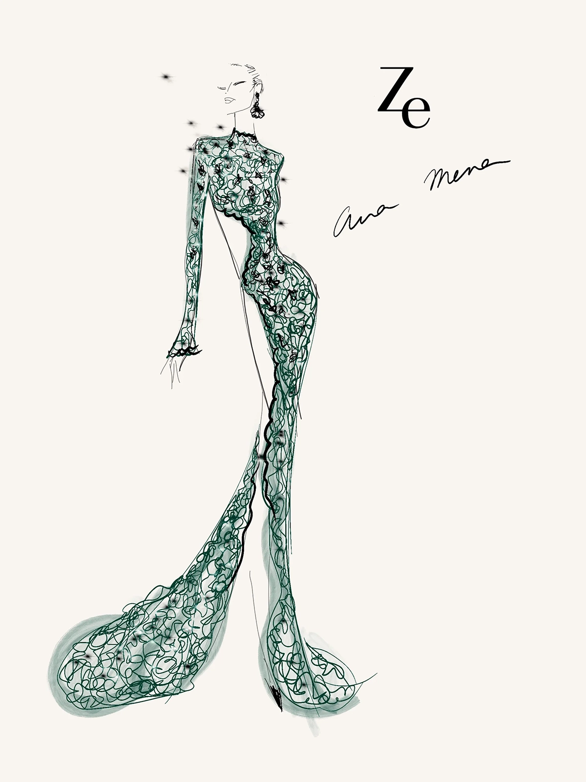 Así ha sido el impresionante look de Ana Mena para su debut en las Campanadas 2023-2024
