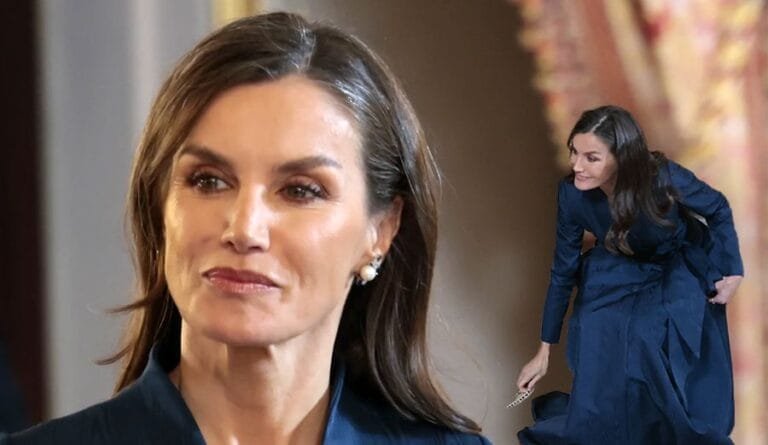 El percance de la Reina Letizia que ha salido airosa con naturalidad gracias a su rápida reacción
