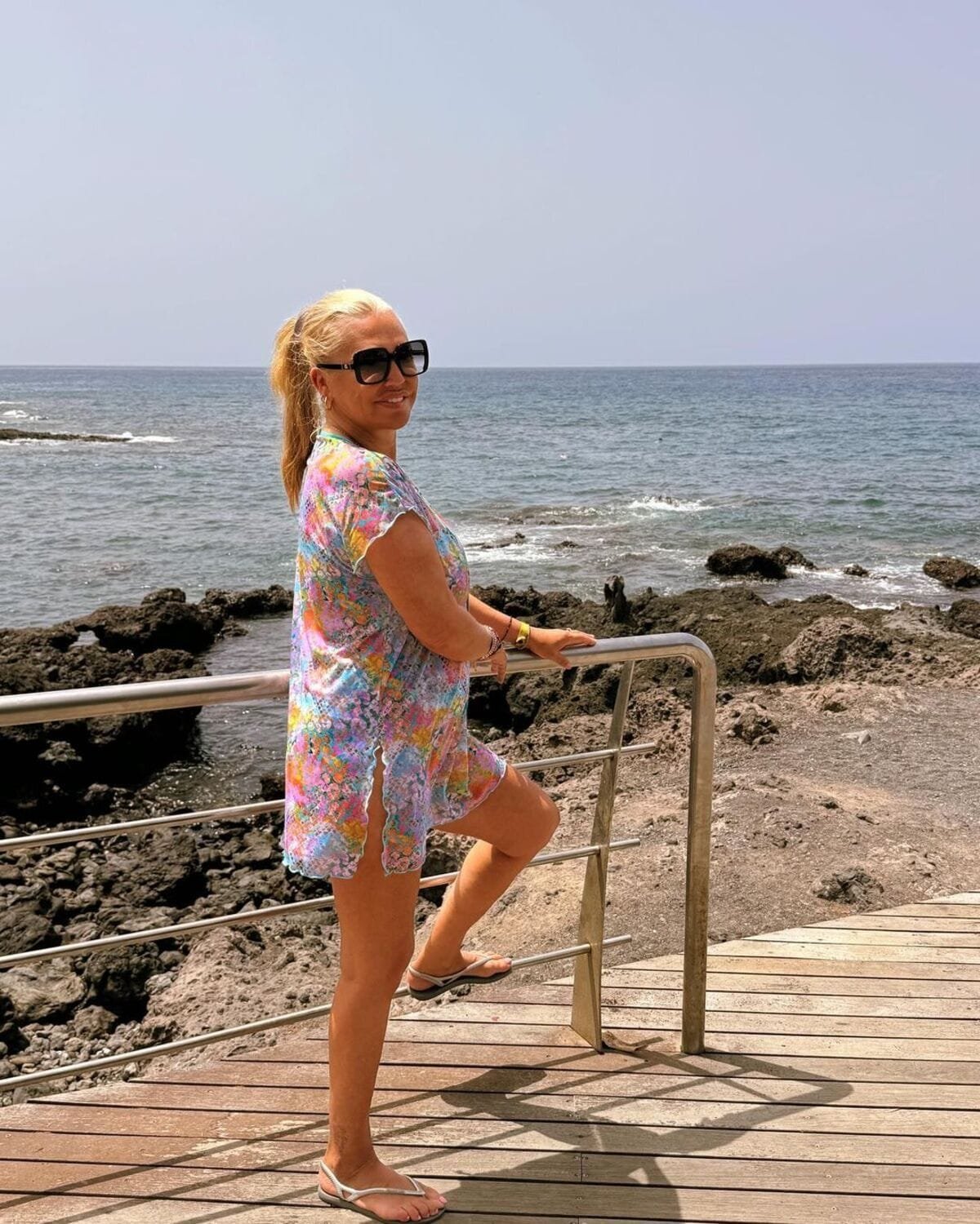 Belén Esteban abre el álbum de fotos de sus espectaculares vacaciones en Tenerife junto a Miguel