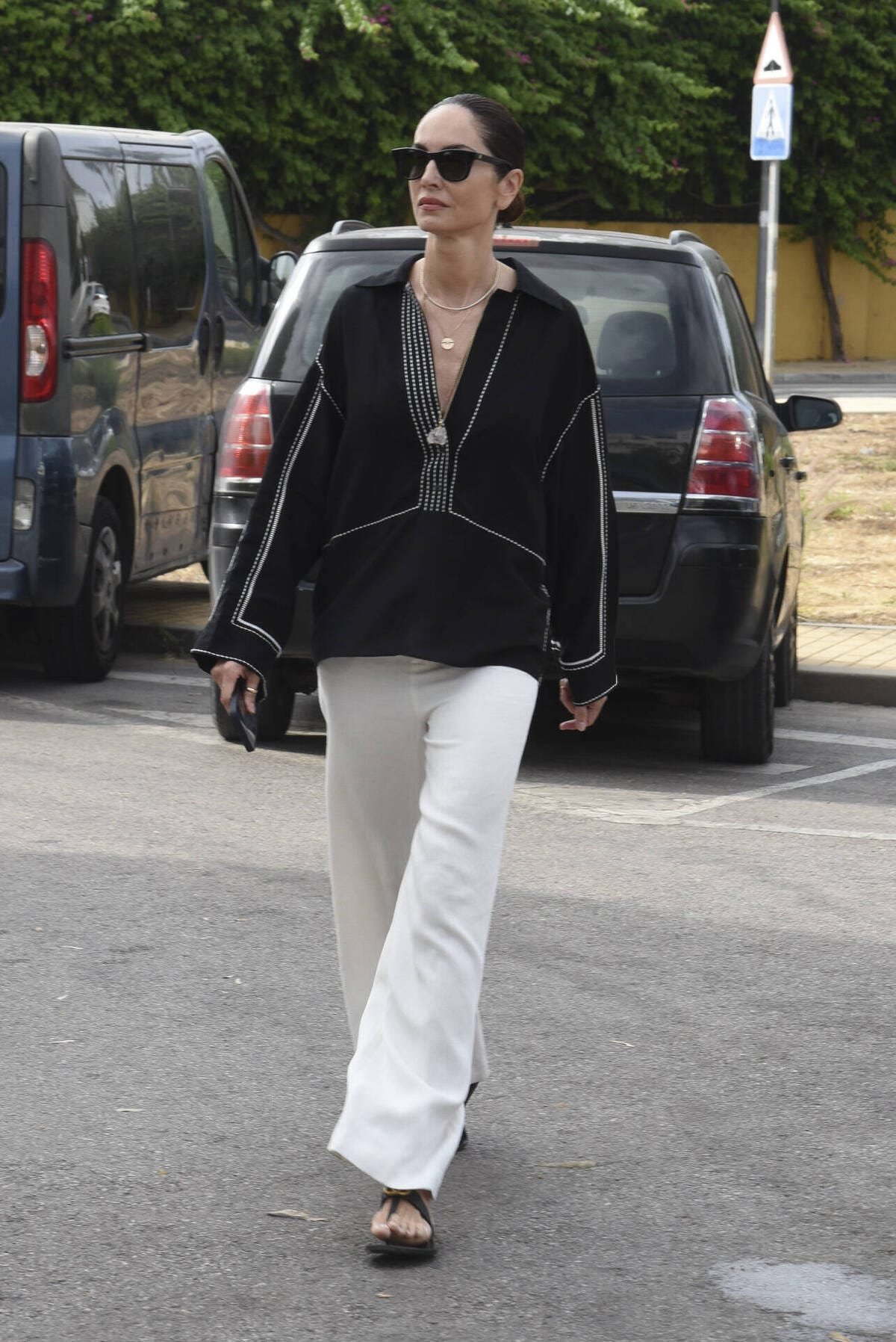 Las imagenes de la misa funeral de Caritina Goyanes en Marbella