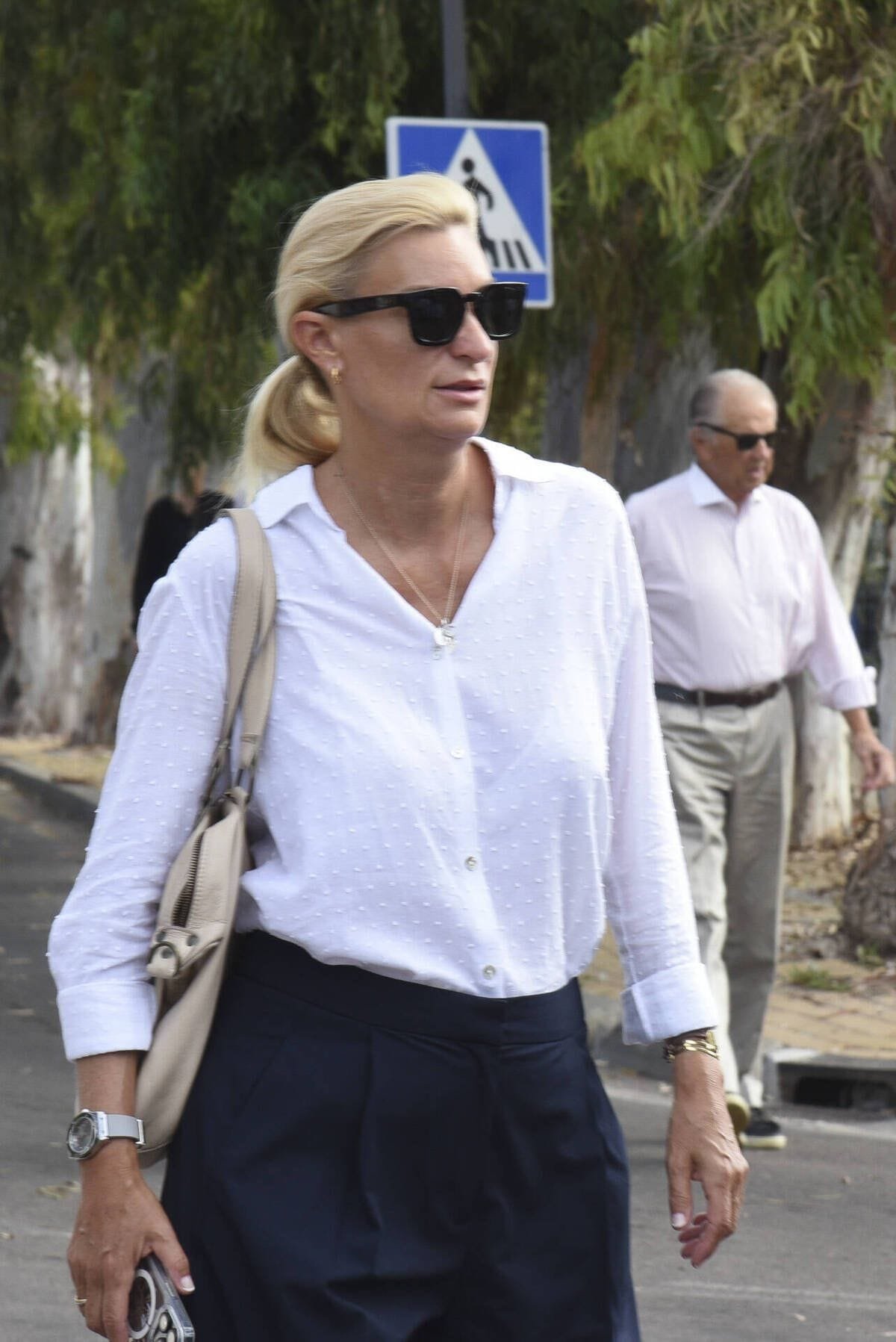 Las imagenes de la misa funeral de Caritina Goyanes en Marbella