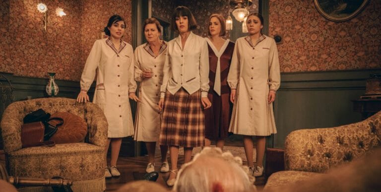 Imágenes promocionales del capítulo 5 de ‘La Favorita 1922’: Un cadáver al descubierto y un plan peligroso para ocultarlo