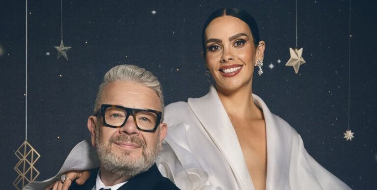 Así son las fotos de Cristina Pedroche y Alberto Chicote para las Campanadas 2025-2026 en Antena 3